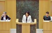 საქართველოს პარლამენტში პრეზიდენტს მოუსმინეს